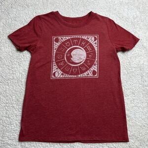 Zoe + Liv Zodiac Sign Rust Tee Small